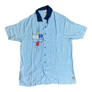 Walt Disney World 50th Anniversary Contemporary Resort Button Up Shirt XXL